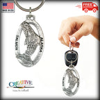 Alaska Native Salmon Keychain A632KC