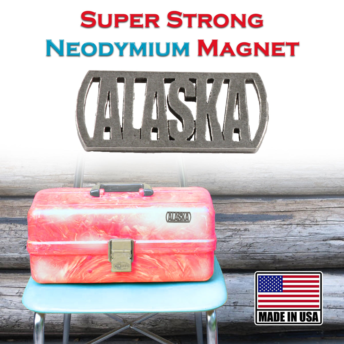 Alaska Cut Out Magnet A636M