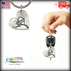I Heart Alaska Keychain A638KC
