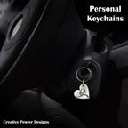 I Heart Alaska Keychain A638KC