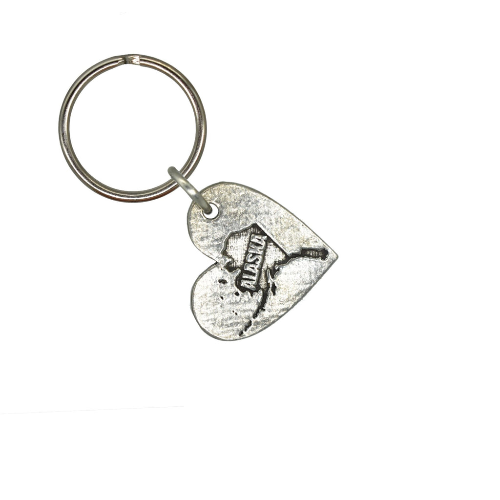 I Heart Alaska Keychain A638KC