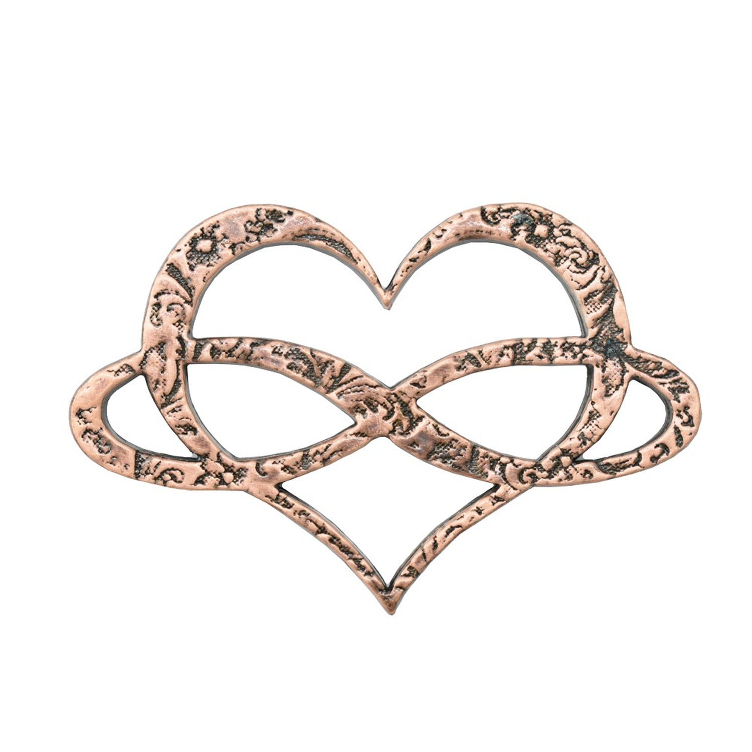 Infinity Heart Pin