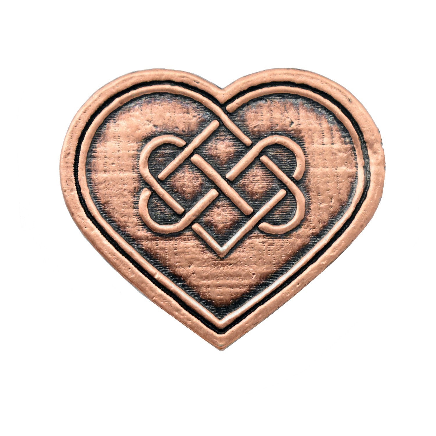 Heart With Celtic Knot Pin