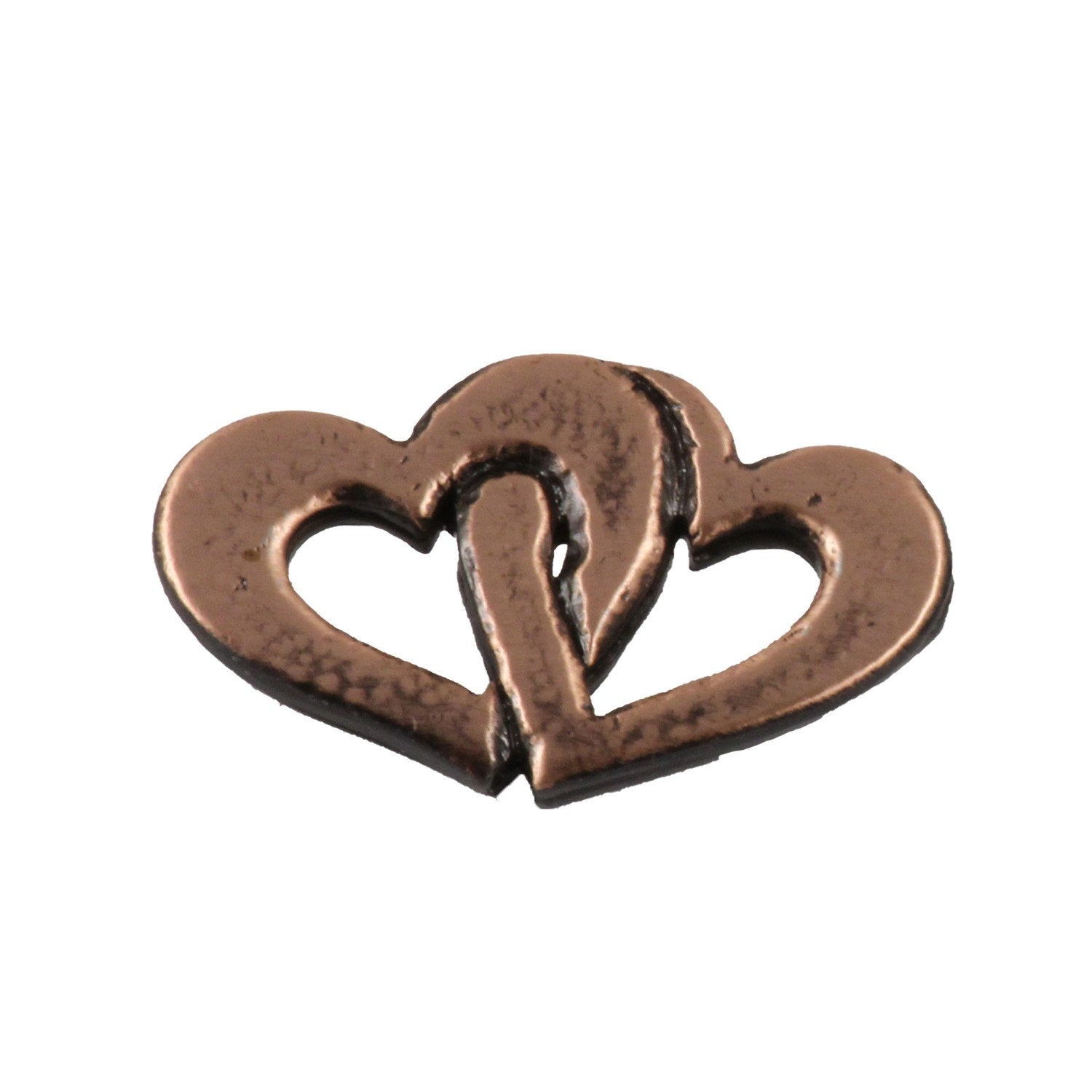 Double Heart Pin