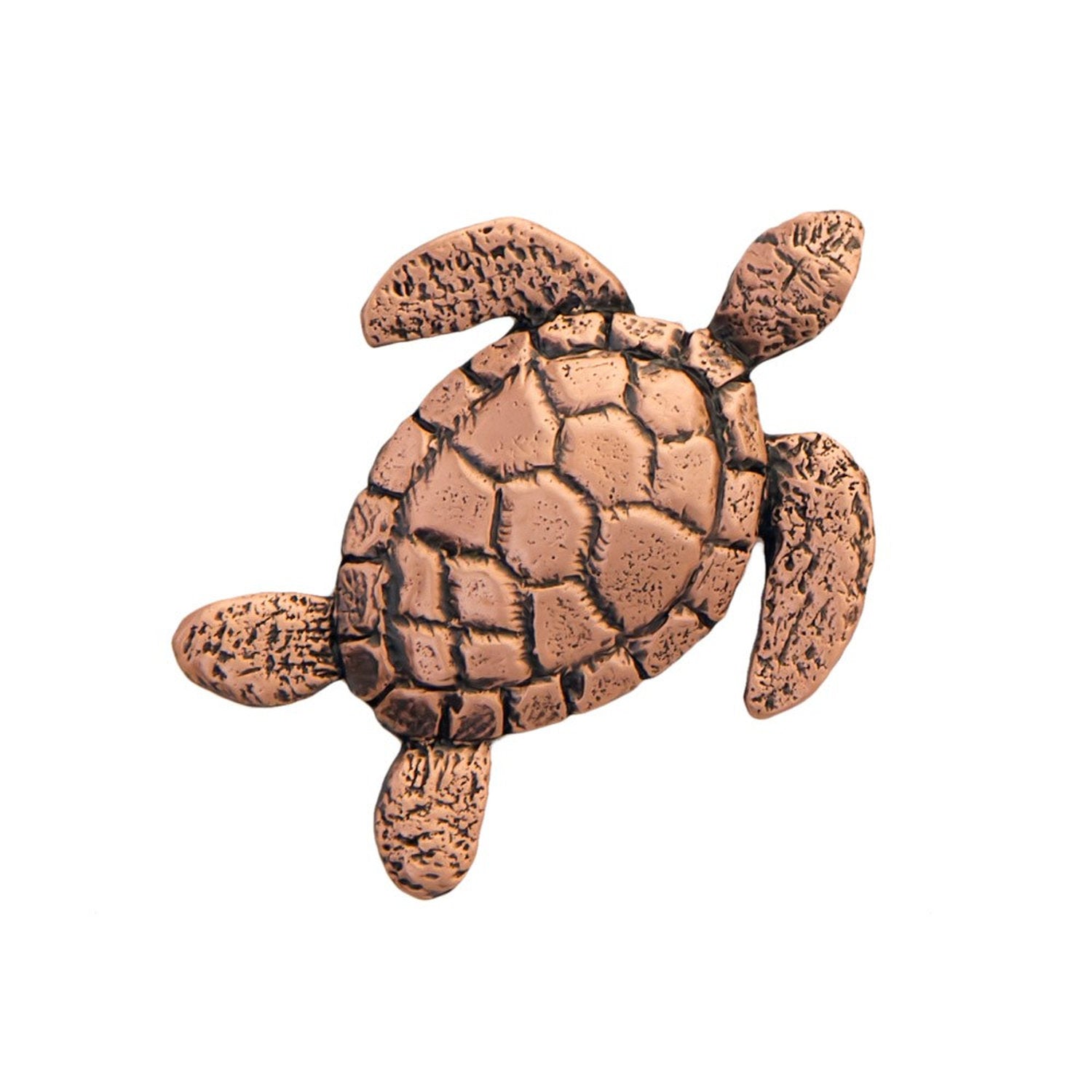 Sea Turtle Top View Pin