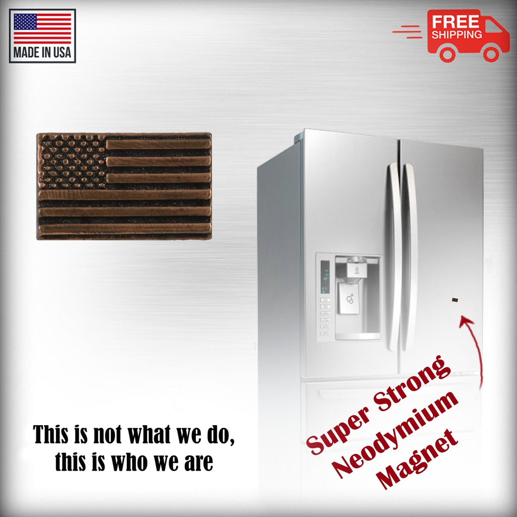 American Flag Profile Magnet A170