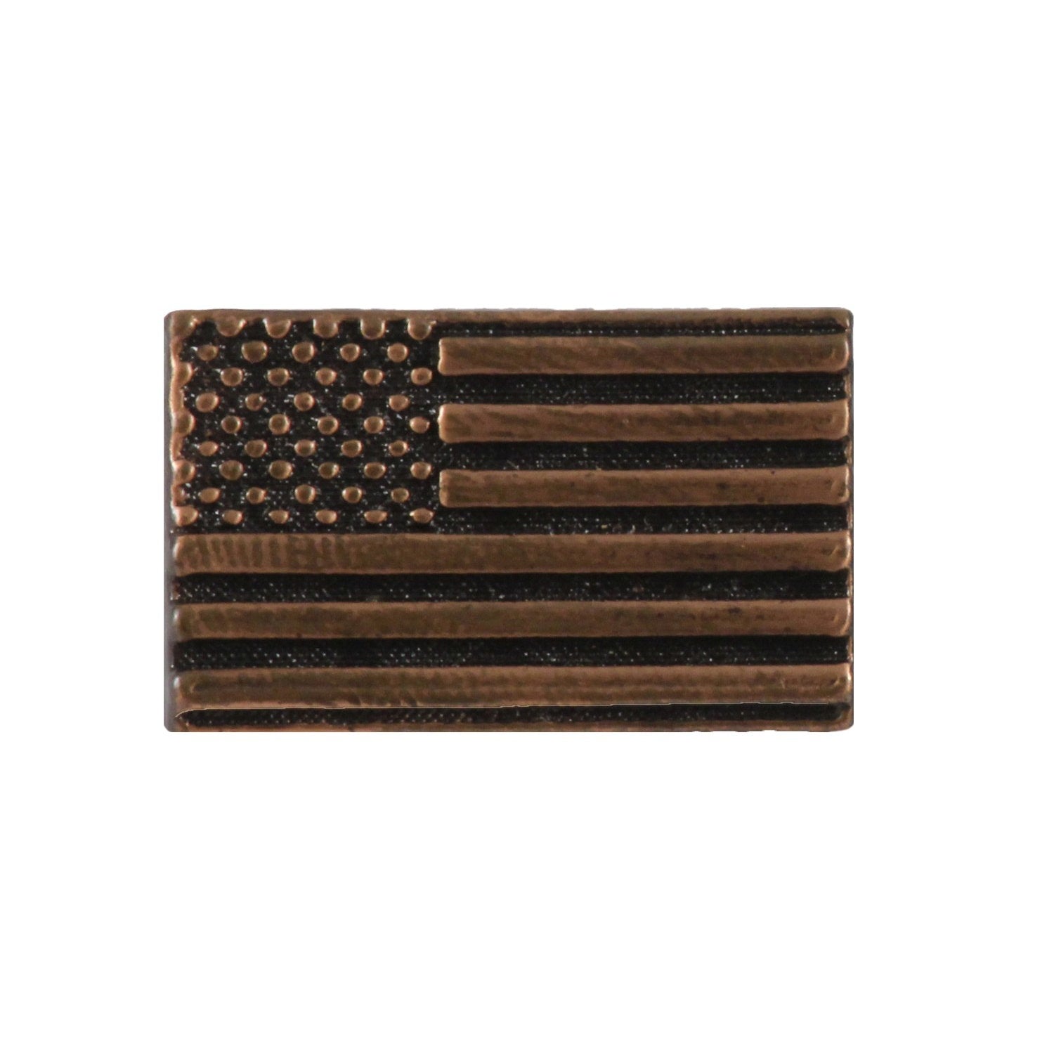 American Flag Profile Pin