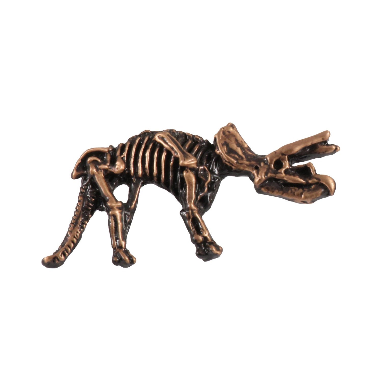 Triceratops Fossilized Full Body Pin