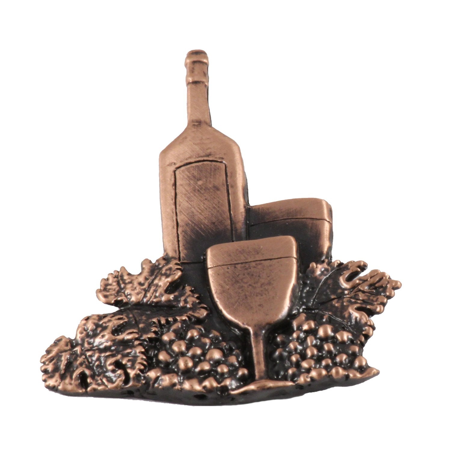 White Wine Bottle & Glass Pin