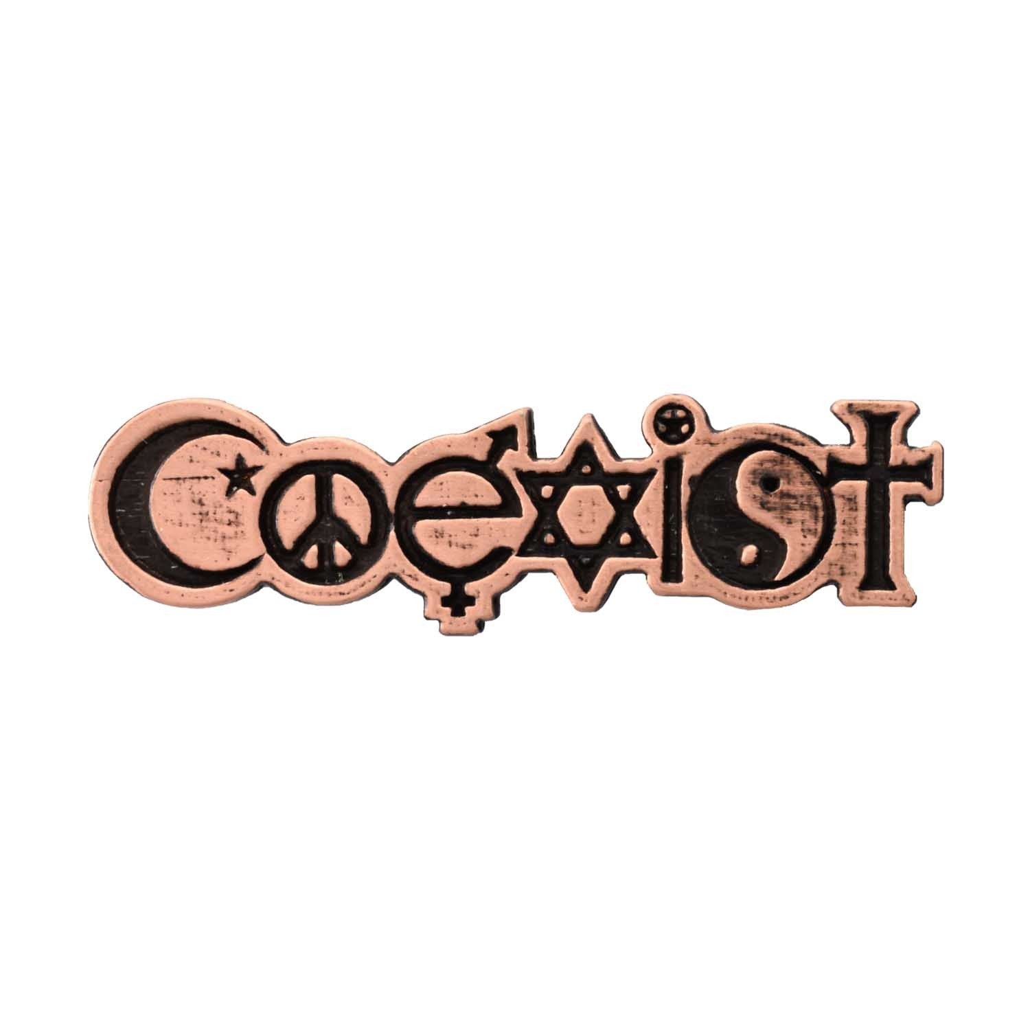 Coexist Pin