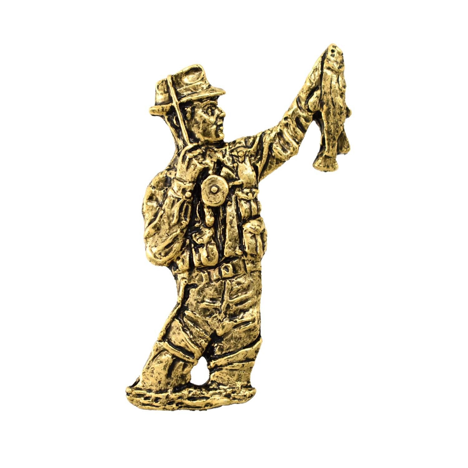 Fly Fisherman Pin