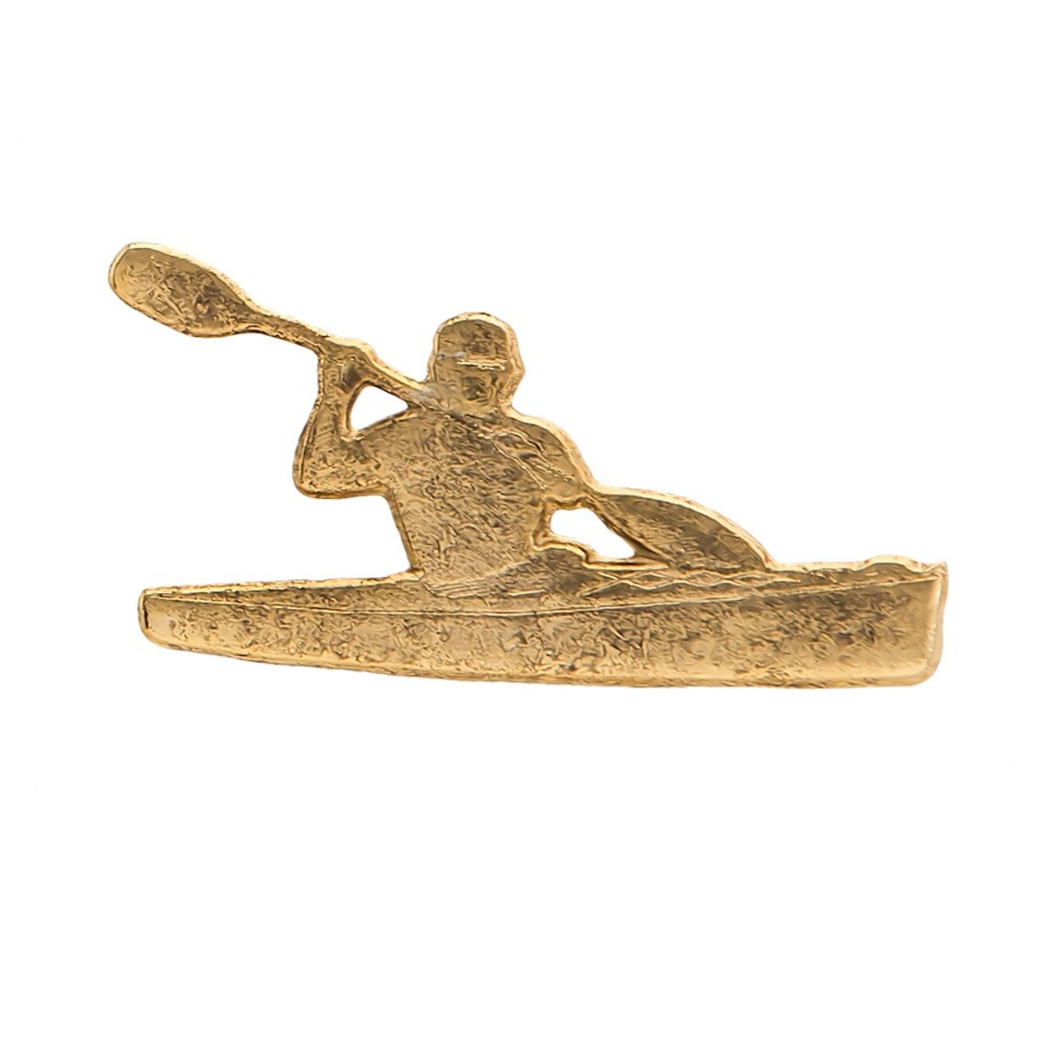 Kayaker With Paddle Pin