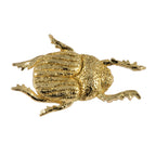Detailed Gold Plated Beatle Pin that can be worn on a hat, jacket, backpack, etc.