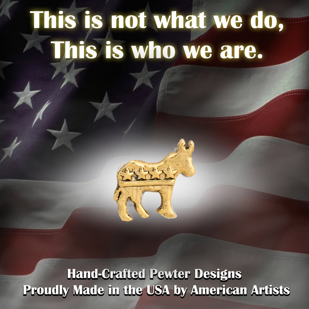 Democratic Donkey Mini Pin A1032MP