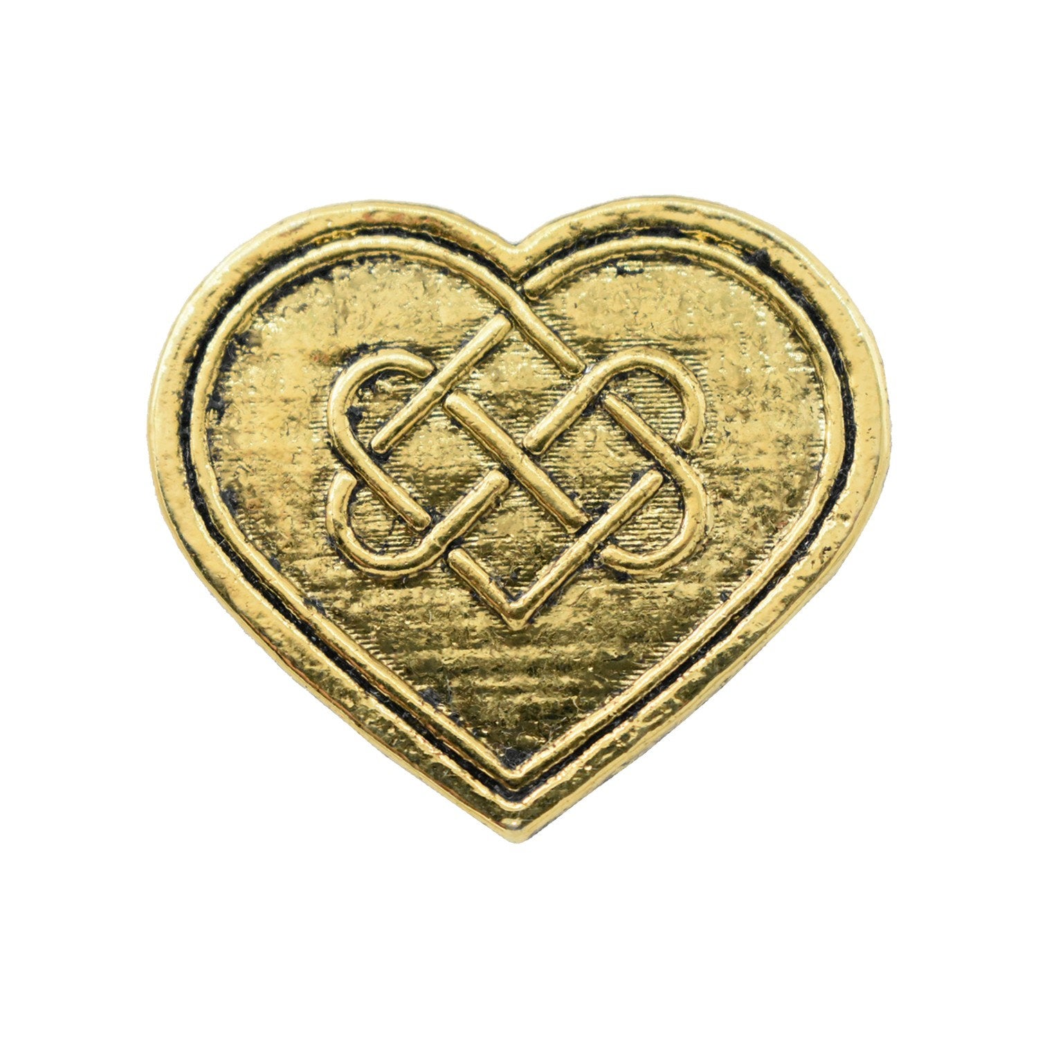 Heart With Celtic Knot Pin