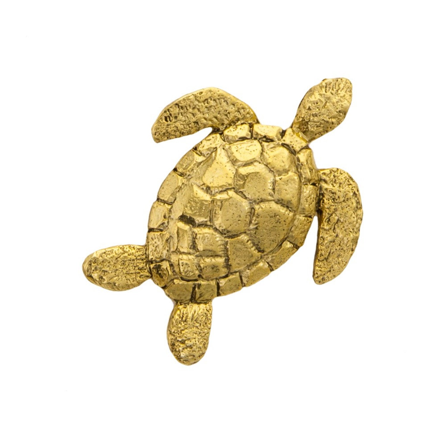 Sea Turtle Top View Pin