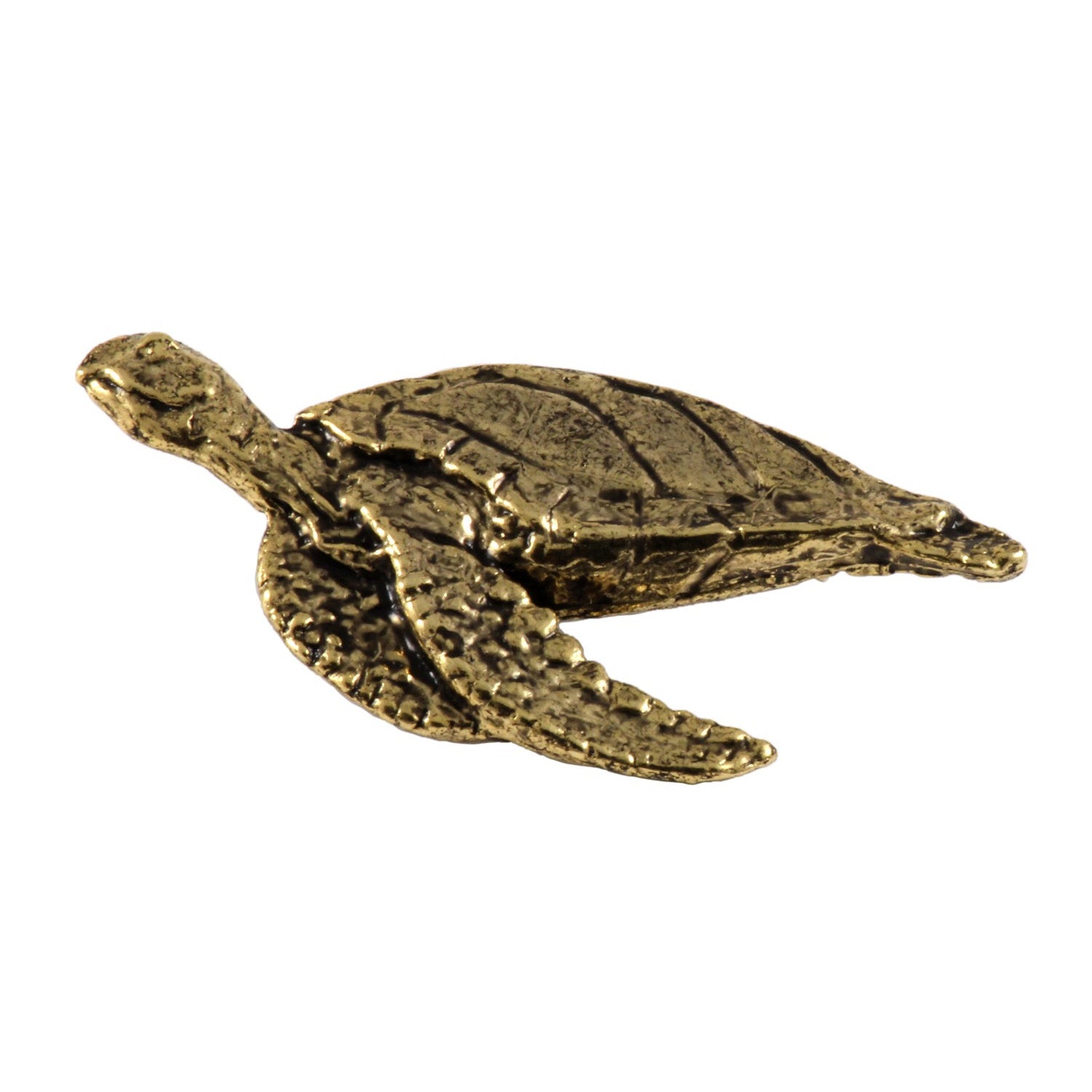 Sea Turtle Side View Pin