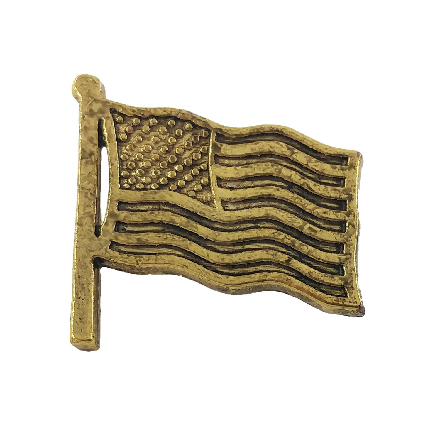 American Flag Waving Pin