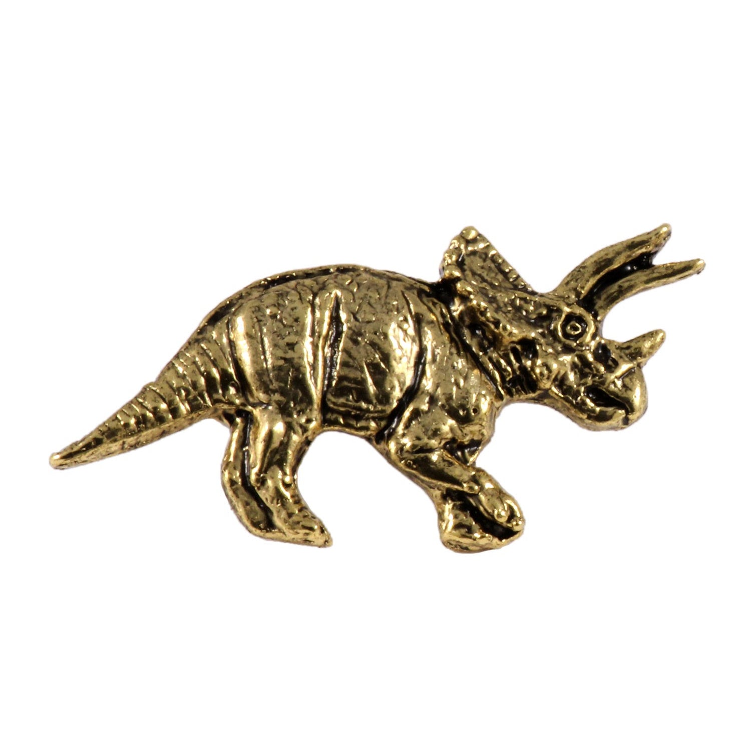 Triceratops Pin