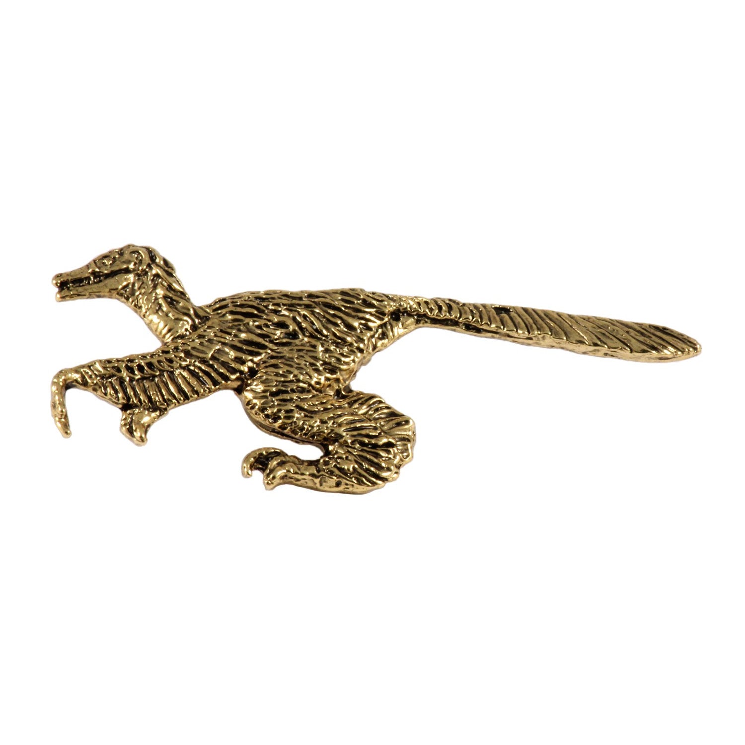 Feathered Velociraptor Pin