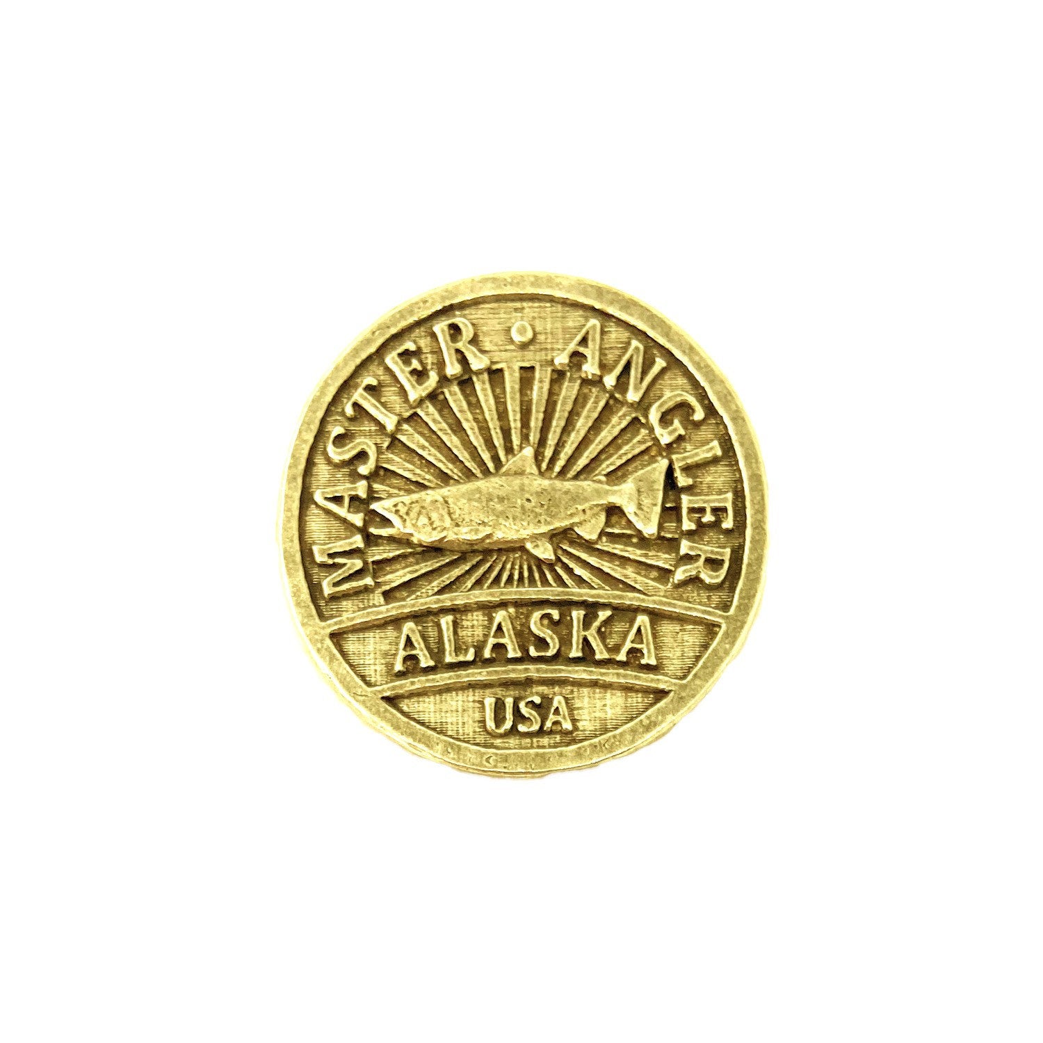 Alaska Master Angler Pin
