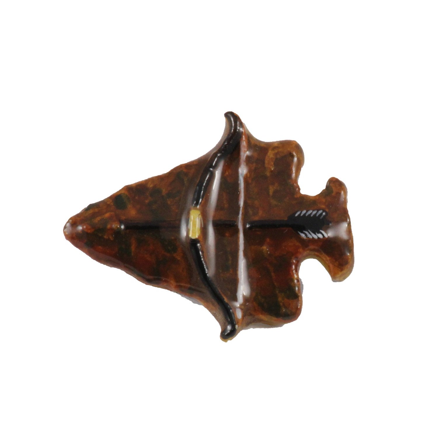 Arrowhead With Bow Pin