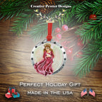 Angel Christmas Ornament A101OR