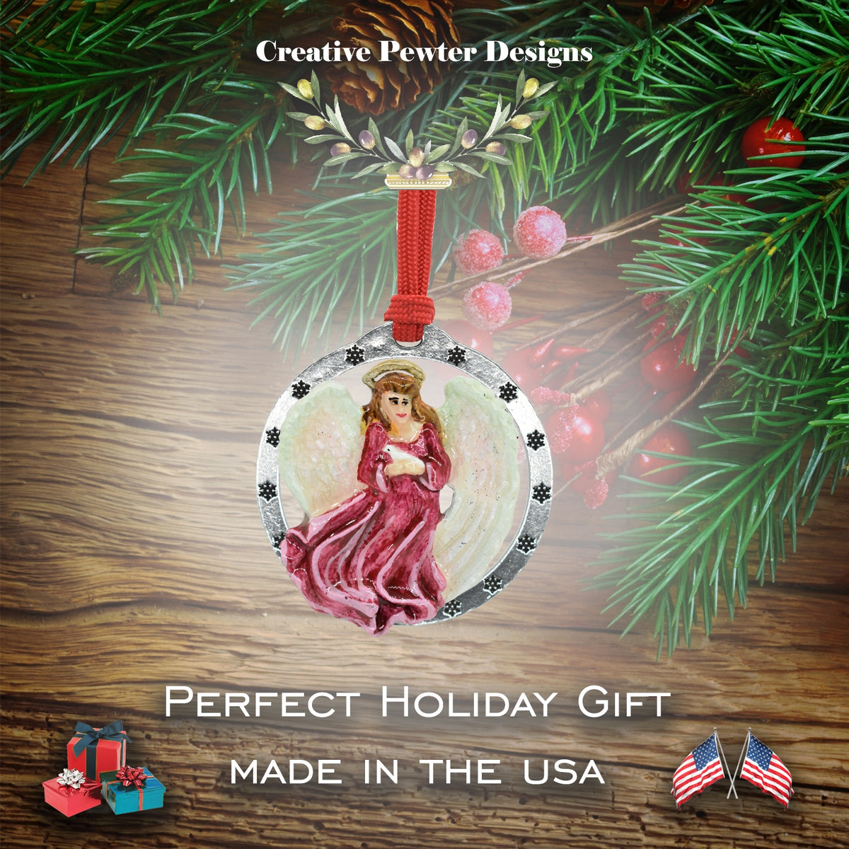 Angel Christmas Ornament A101OR