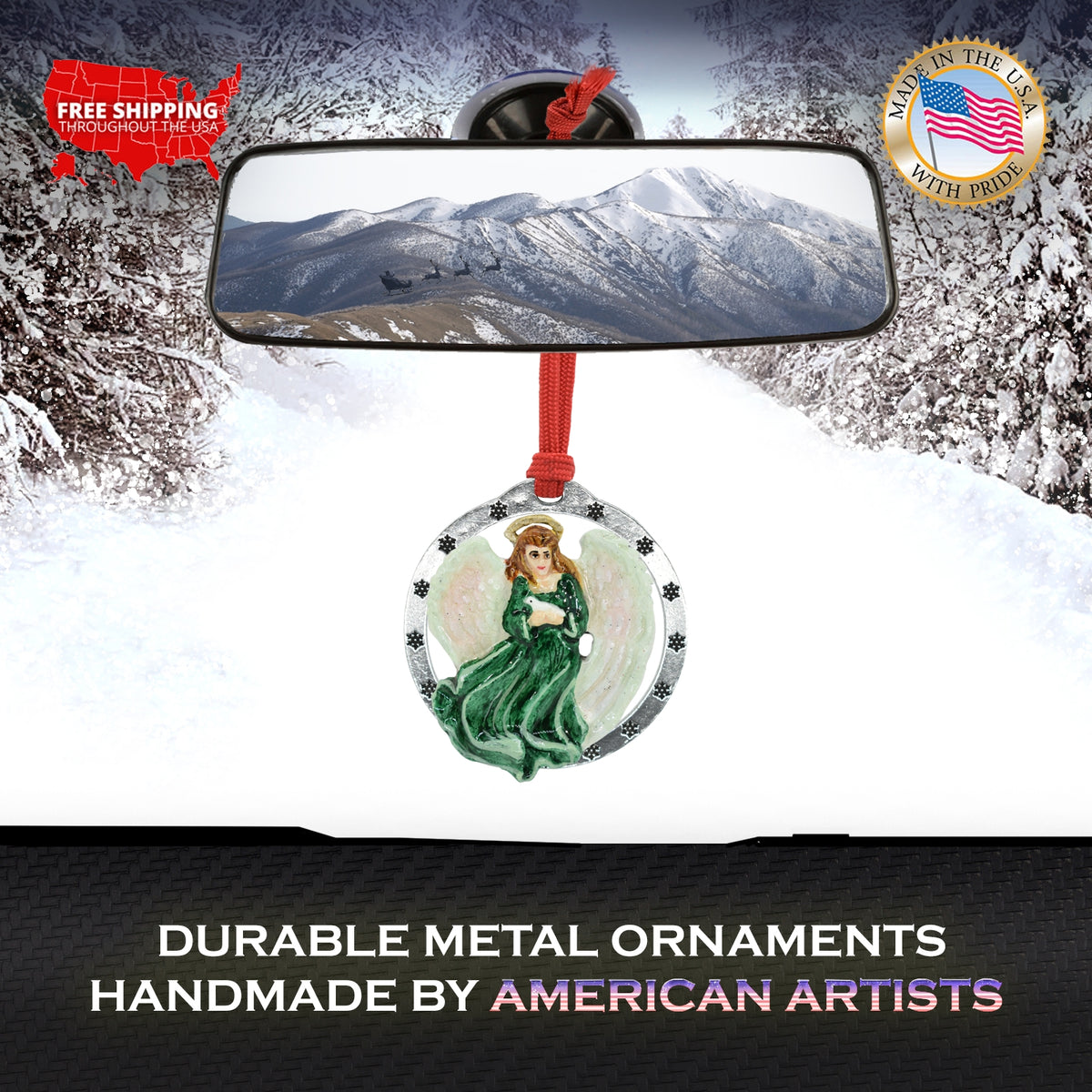 Angel Christmas Ornament A101OR