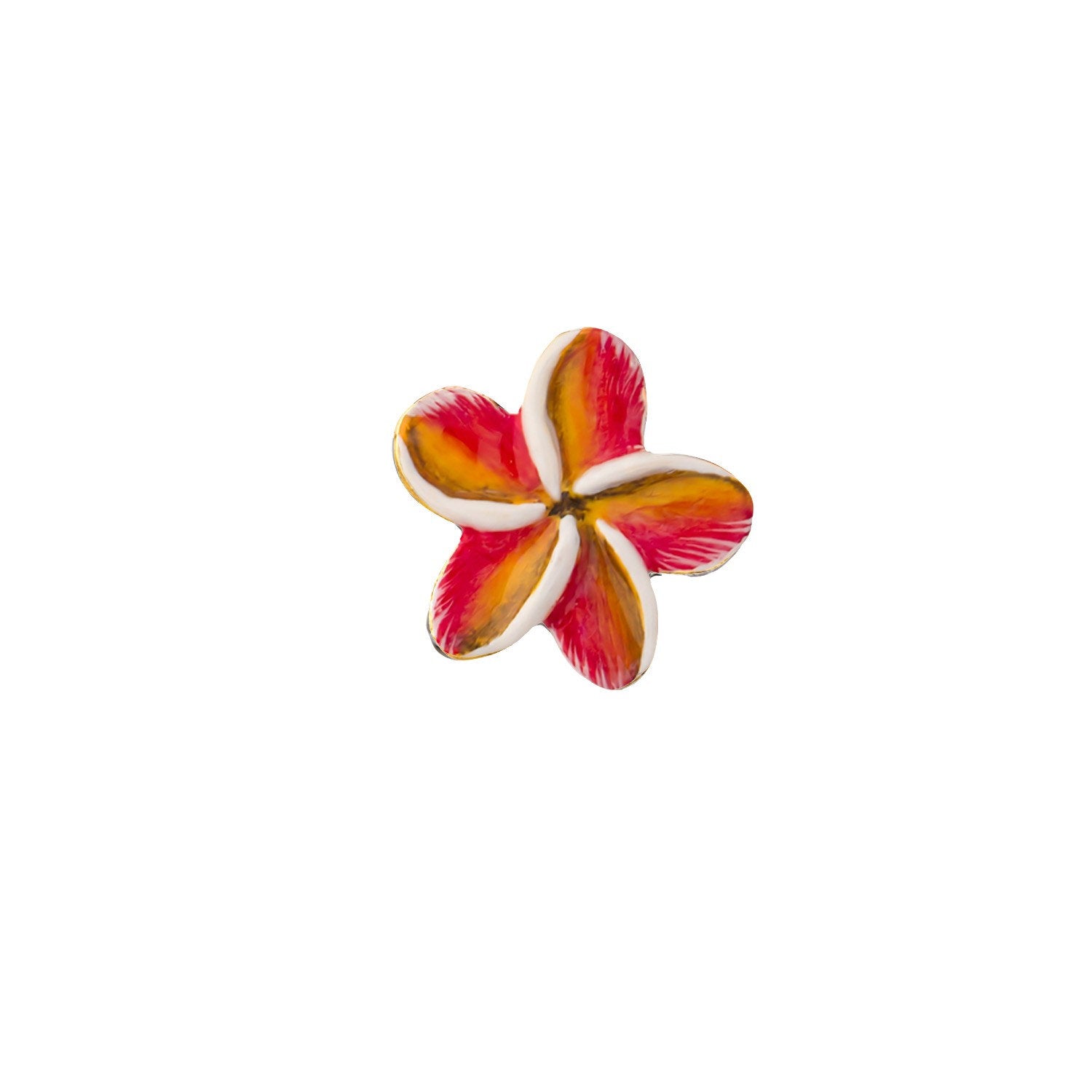 Frangipani Flower Pin