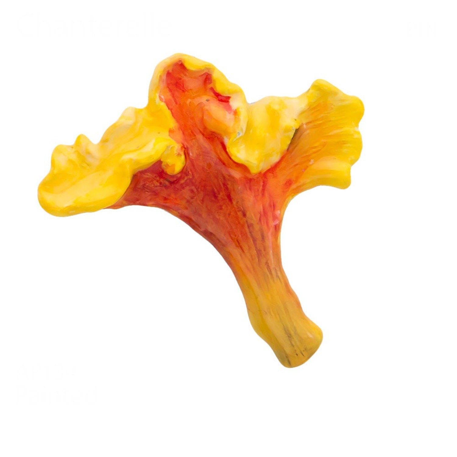 Chanterelle Mushroom Pin