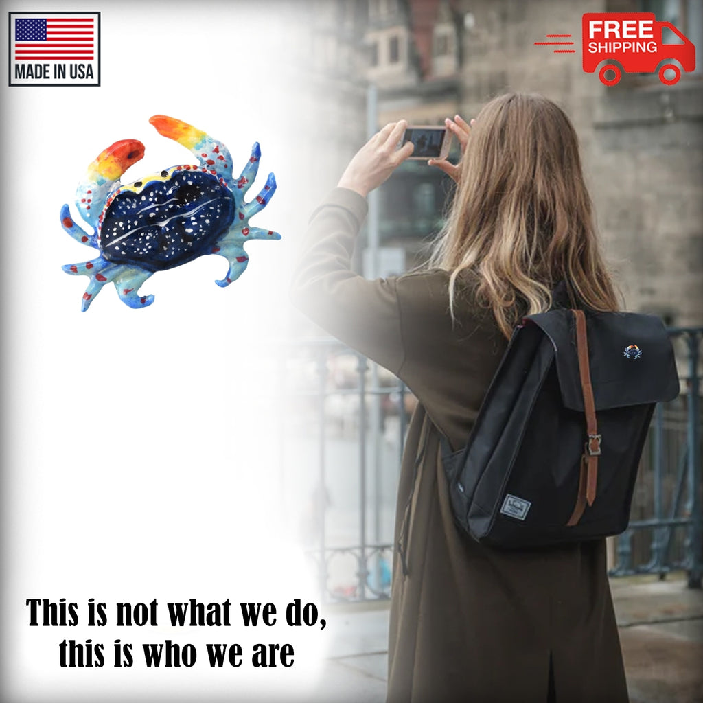 Blue Crab Pin AP151