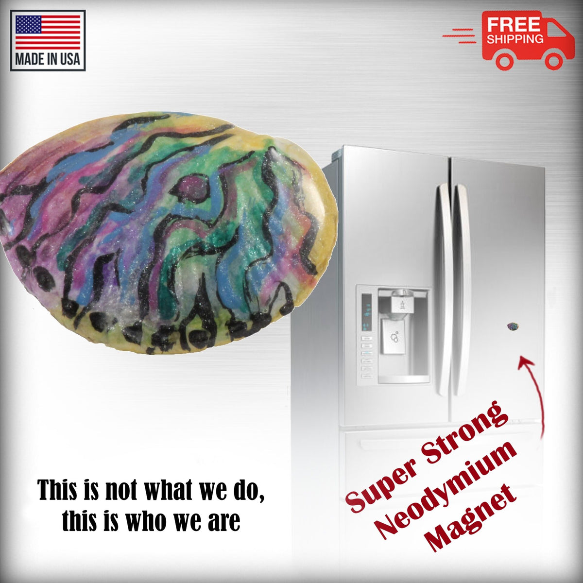 Abalone Shell Magnet A160