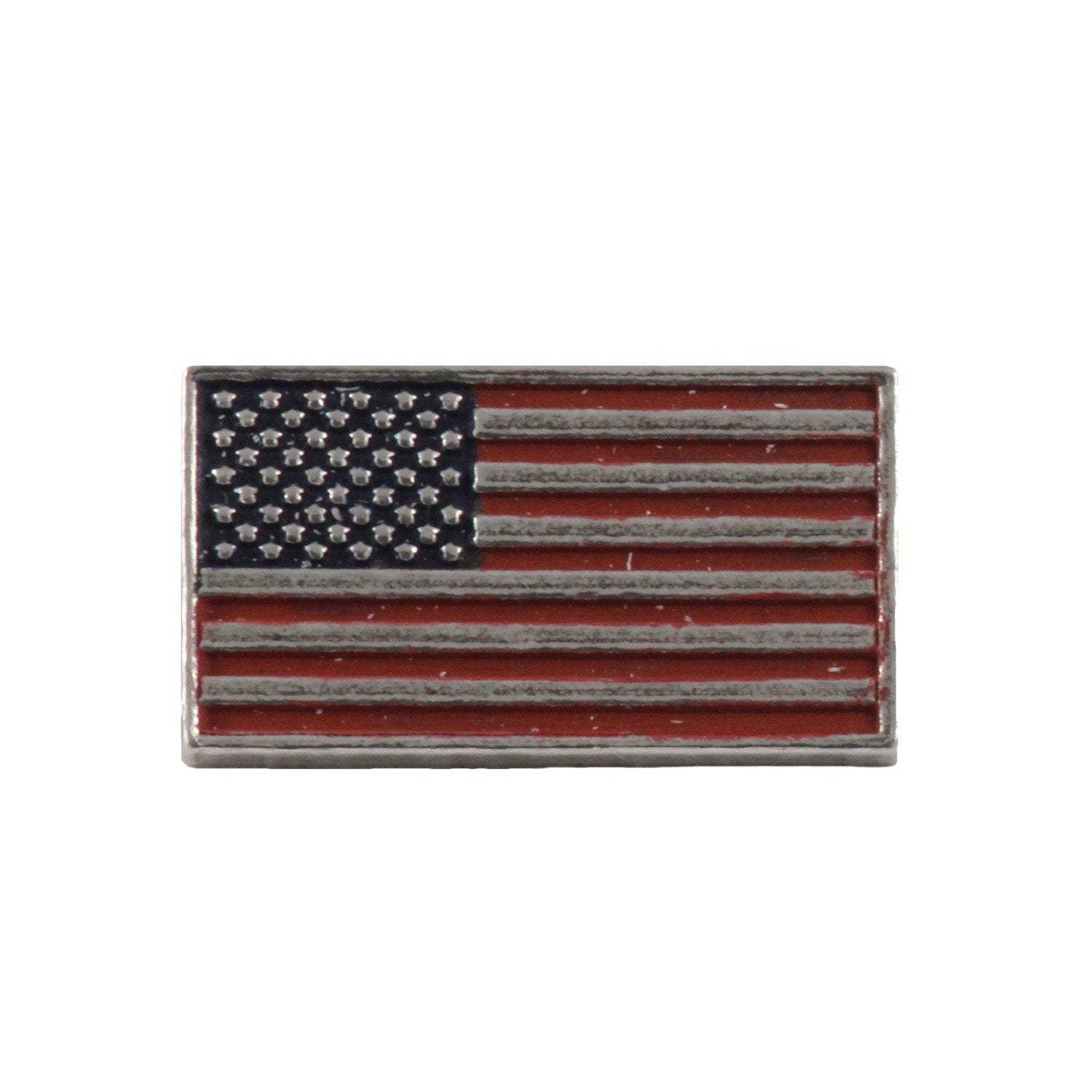 American Flag Profile Pin