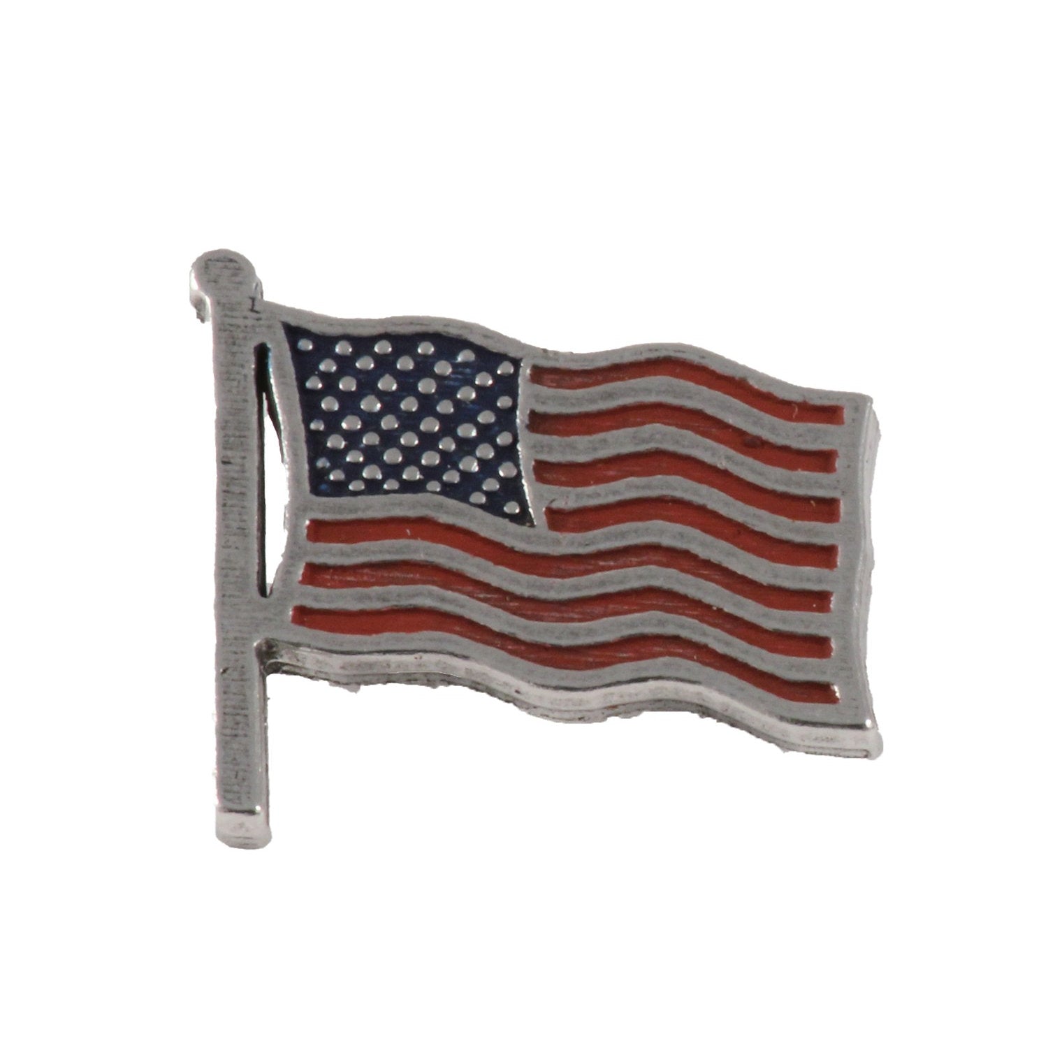 American Flag Waving Pin