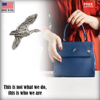 Canadian Goose Flying Mini Pin B001MP
