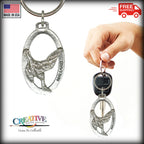 Mallard Keychain B004KC