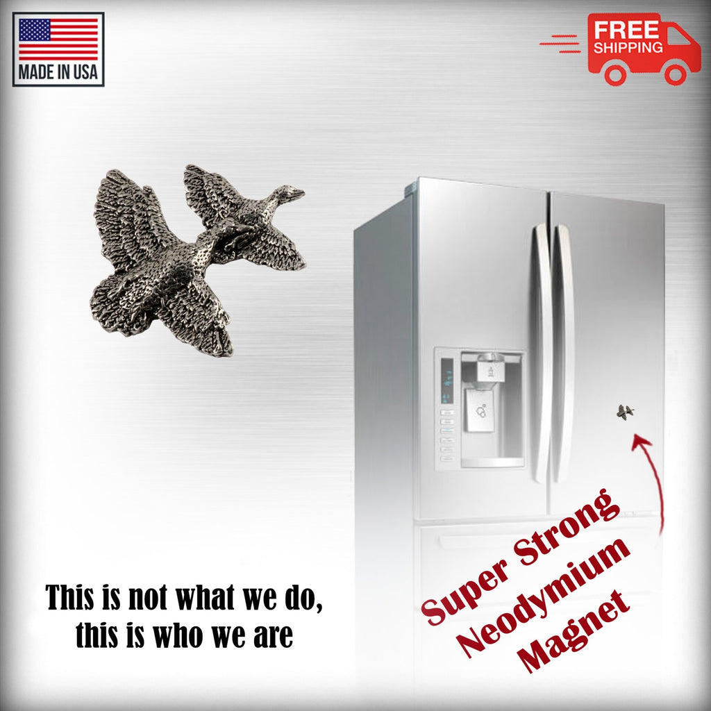 Large Mallards Flying Large Magnet B005B