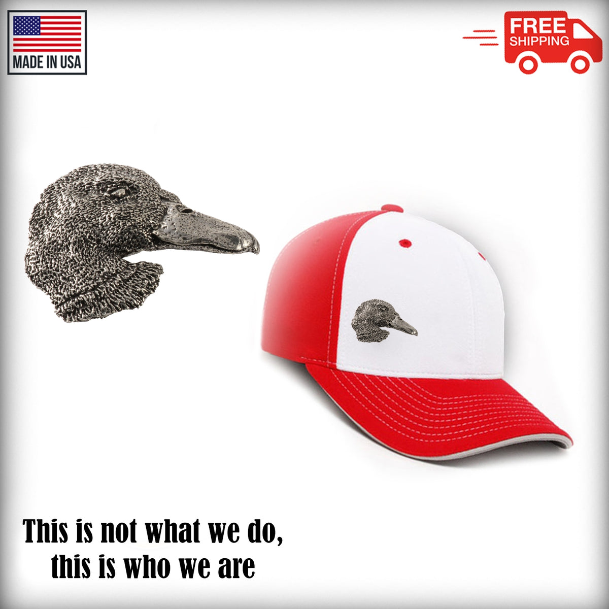 Mallard Head Premium Pin B006PR