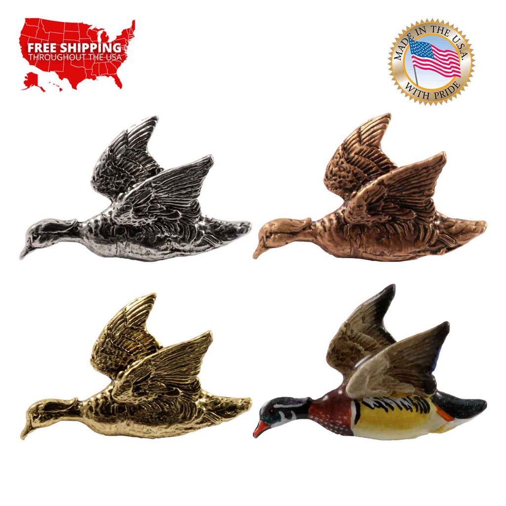 Wood Duck Flying Pin B008