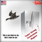 Wood Duck Flying Magnet B008