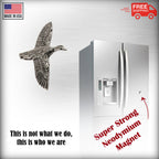 Green-Winged Teal Flying Magnet B012