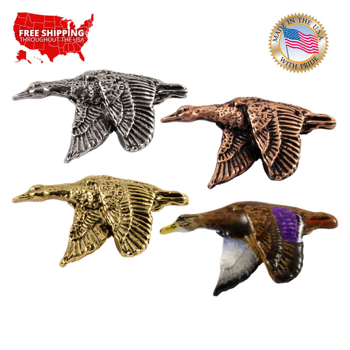 Black Duck Pin B015
