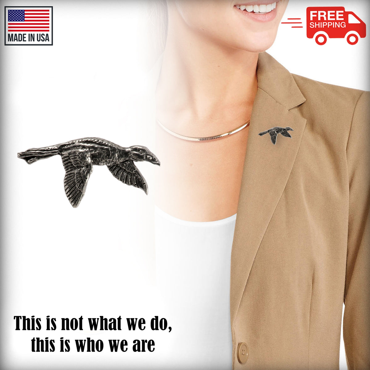 Surf Scoter Pin B019