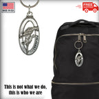 Pheasant Cock and Hen Keychain B020KC