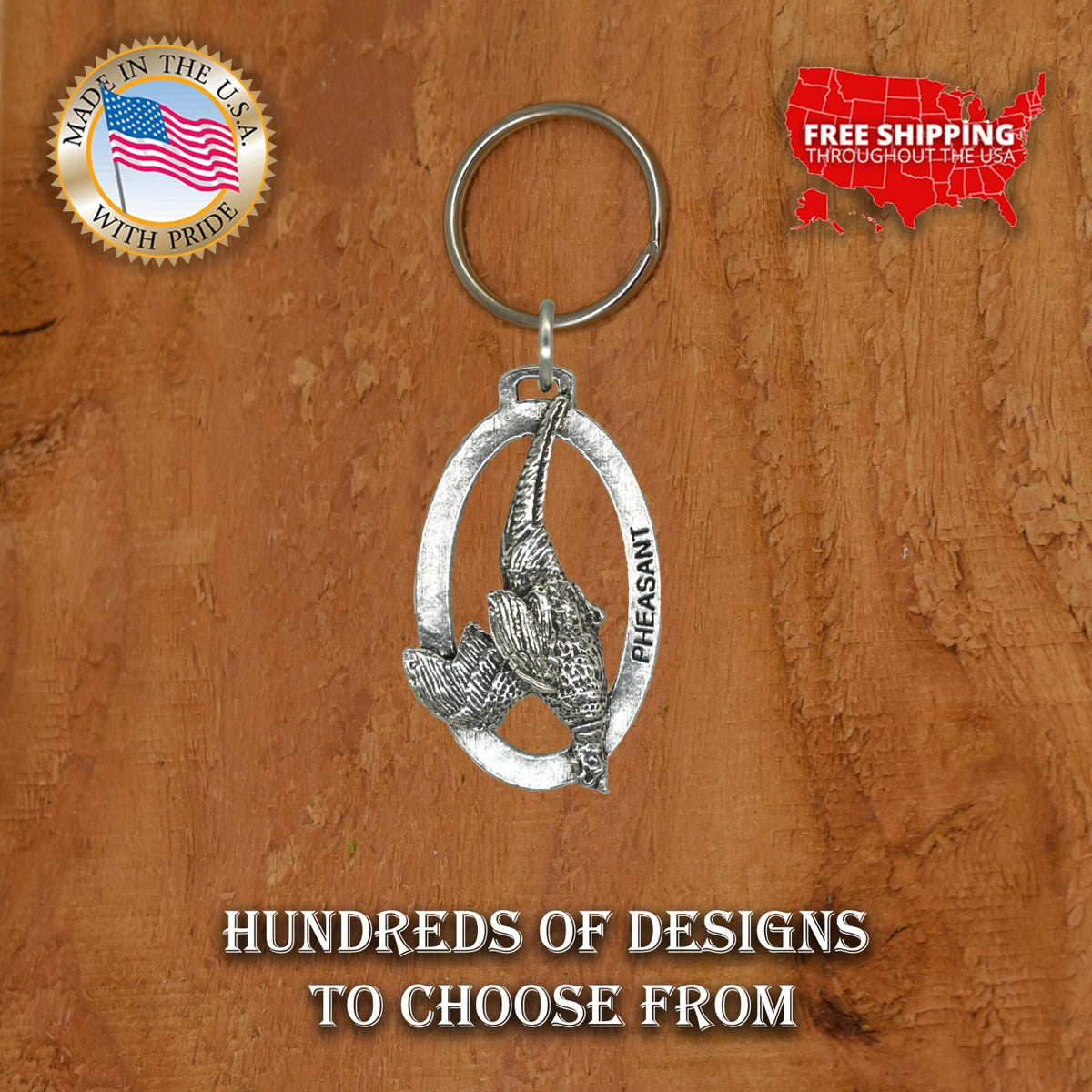 Pheasant Keychain B022KC