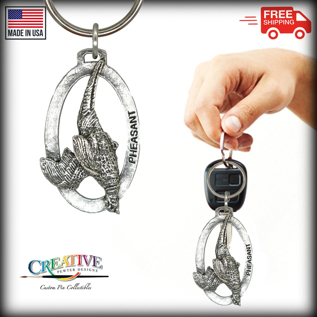 Pheasant Keychain B022KC