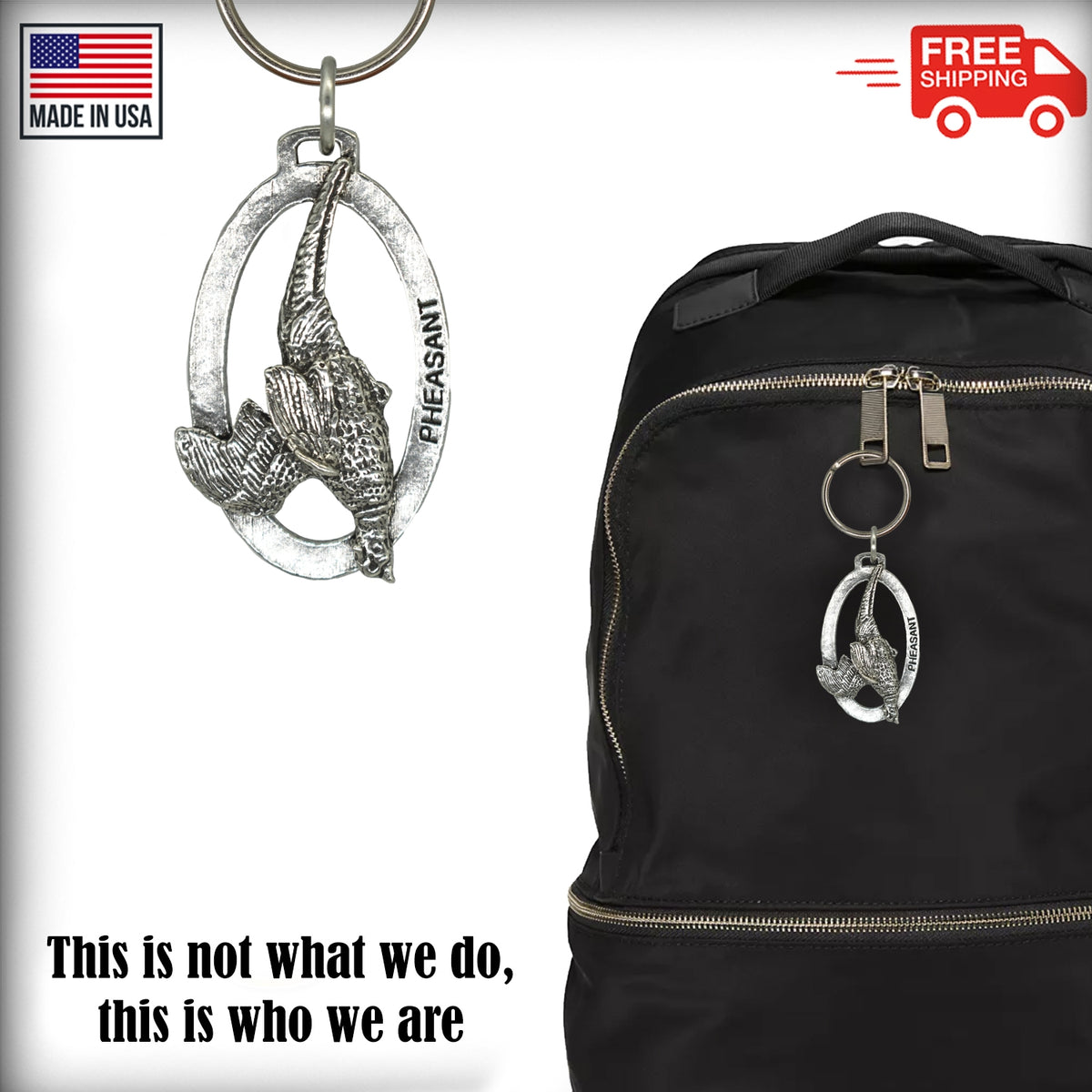 Pheasant Keychain B022KC