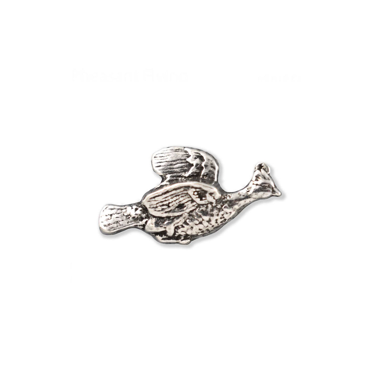 Ruffed Grouse Flying Mini Pin B028MP
