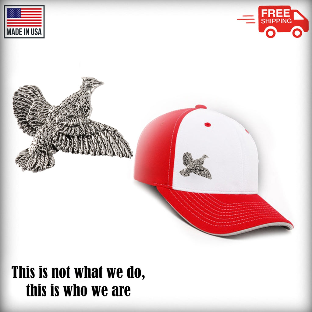 Ruffed Grouse Premium Pin B029PR
